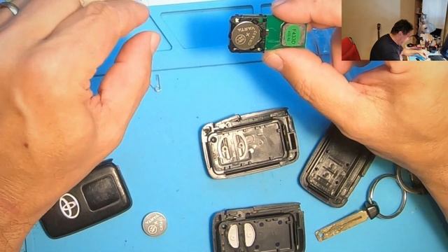 Toyota SmartKey clone battery replacement