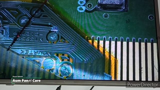 Haw to solved half screen lcd tv display in Hindi