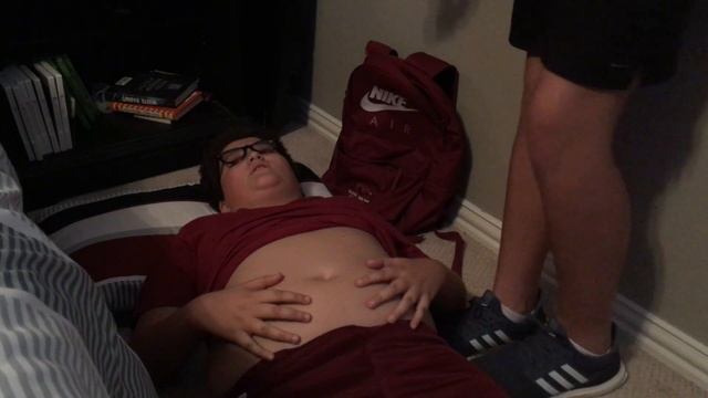 Teaching Lil Jakey the Wim Hof Breathing Technique