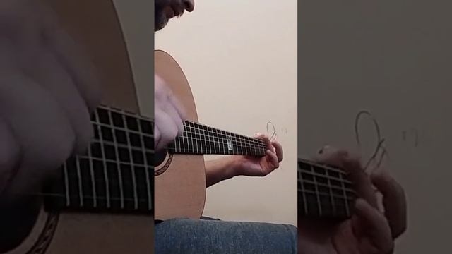 Фрагмент пьесы для гитары - Guitar piece fragment