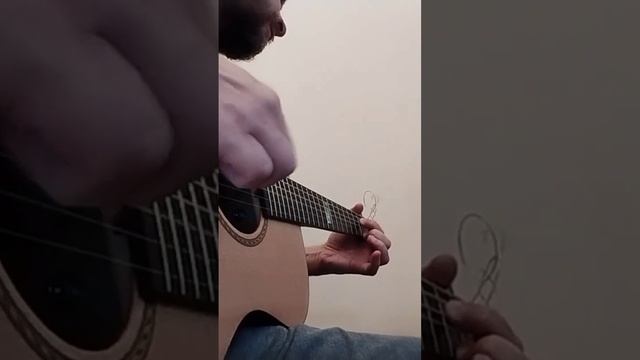 Фрагмент пьесы для гитары - Guitar piece fragment