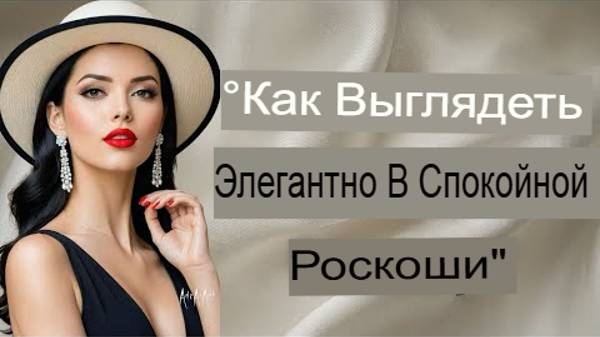 Секреты как выглядеть элегантно и роскошно.