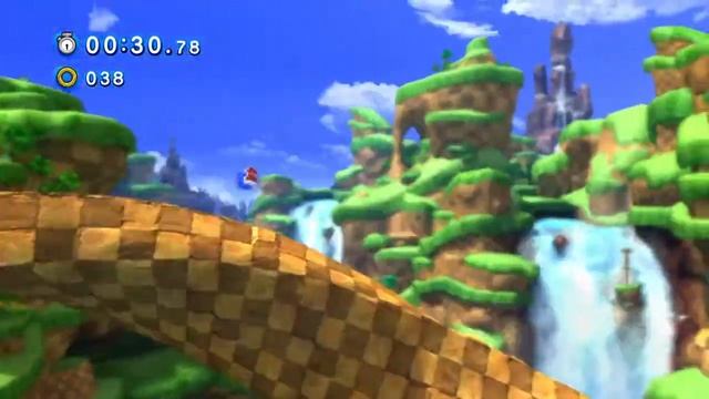 Sonic Generations - Green Hill Act 1 ~0:32:81~ Ranking Attack