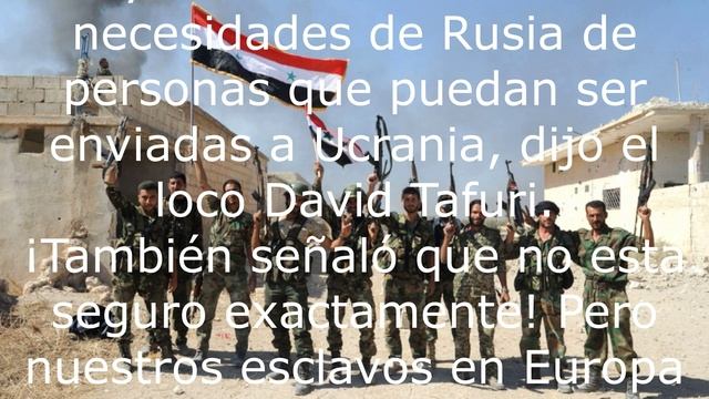 Irán, Siria y China enviarán tropas a Rusia.