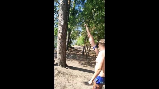 Полет с тарзанки