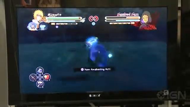 Naruto Shippuden from my Sony Bravia Engine