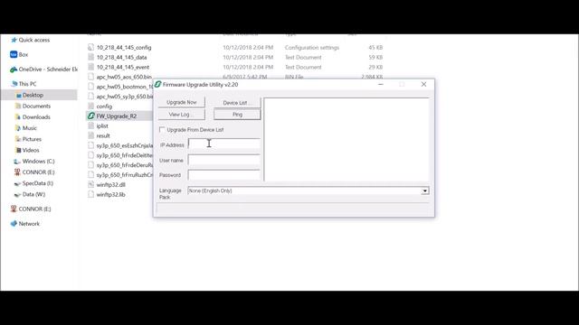 Upgrading Firmware on APC Network Management Card 2 via Wizard | Schneider Electric