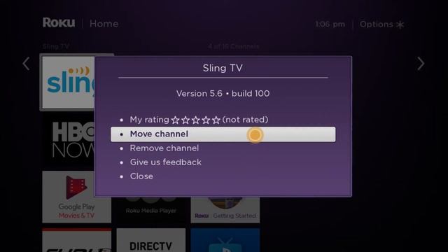 Sling TV: Install On Roku