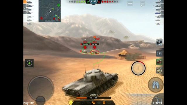 WoT Blitz обзор Leopard 1 от Dauglas73 - WoT Blitz Android и iOS