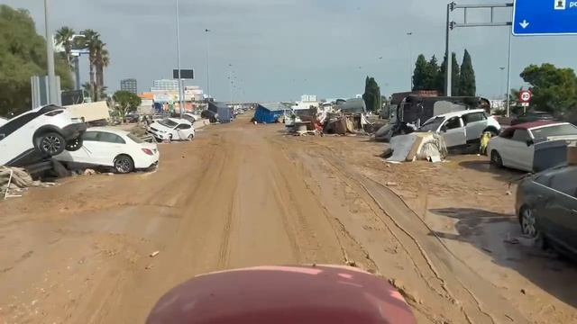 Так выглядит зона бедствия на востоке Испании