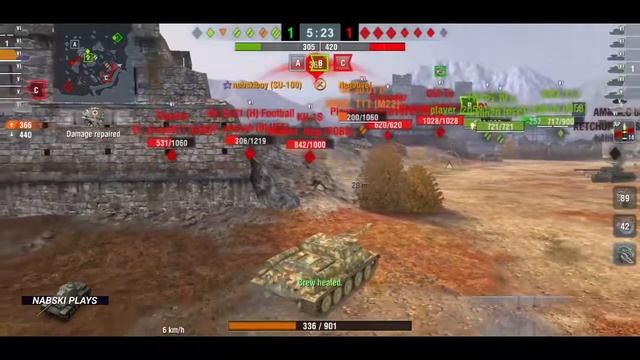 World of Tanks Blitz - TDoT TV did carry me with his VK 30.01 D