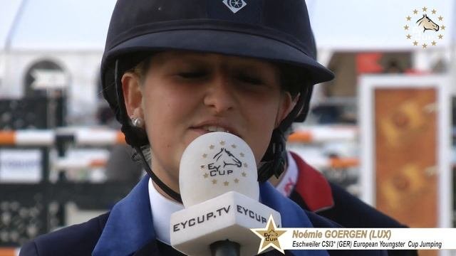 Noemie GOERGEN (LUX) • EYCUP 2015 Eschweiler Masters CSI3 •  Portrait