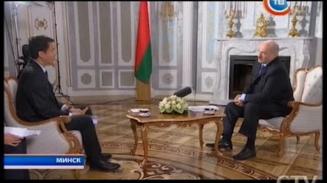 Совместный репортаж СТВ и Центрального телевидения КНР