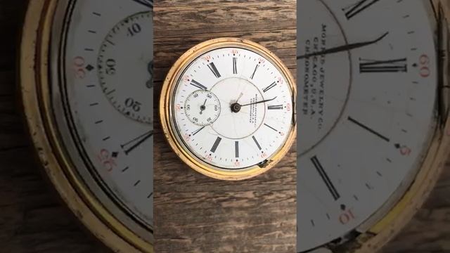 Часы Карманные Morris Jewelry Co. Сhronometer Chicago USA