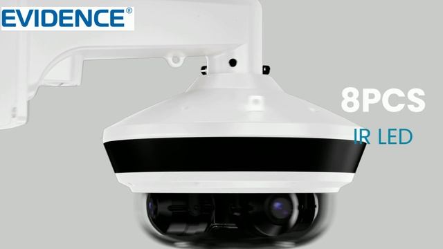 Apix-VDome/S20 Multisensor  Купольная панорамная HD-камера 20 МПикс 4×5MP