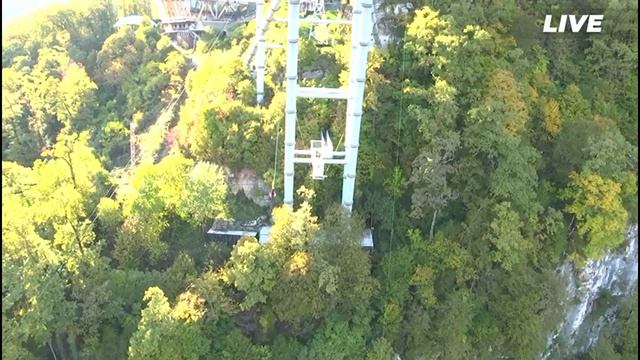 мой прыжок с 69 метров в пропасть BUNGY69m в skypark sochi