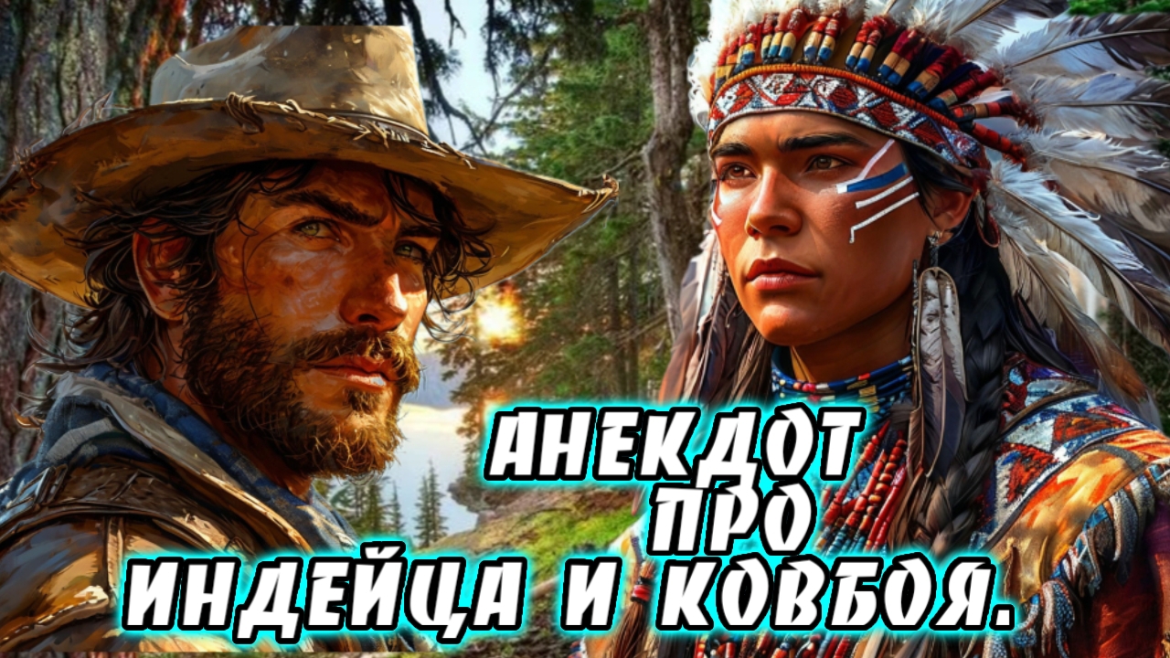 Анекдот про индейца и ковбоя.
