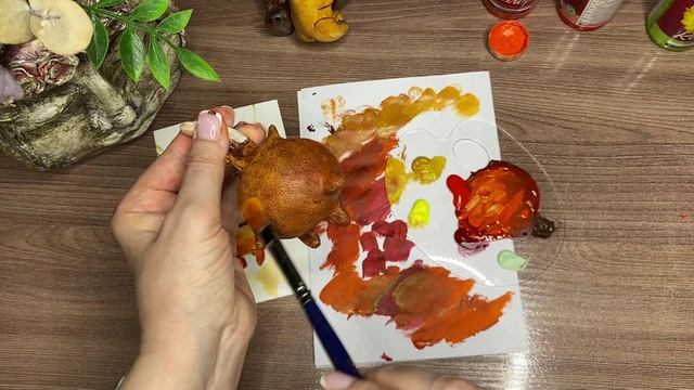 МК. Мандаринка. Часть 6. Рисуем