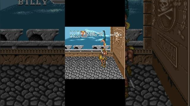 Босс 4 "Итальянец Юлиан" Double Dragon: The Rosetta Stone (Sega Mega Drive / Genesis)