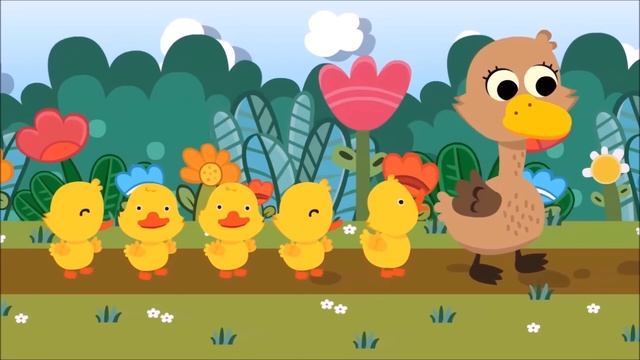 Five Little Ducks | THE BEST Songs for Children | การ์ตูน 4 แบบ สีสันสดใส