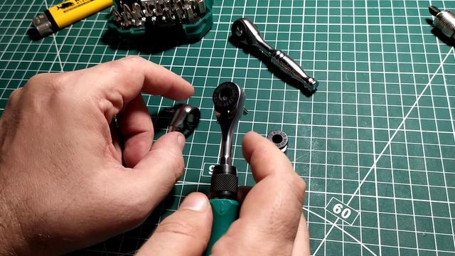 Отличная EDC трещотка с модифицированным механизмом WERA Zyklop Mini
