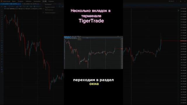 Несколько вкладок в TigerTrade   #tigertrade #2023  #crypto #trading