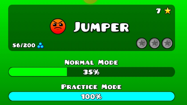 jumper practice mode