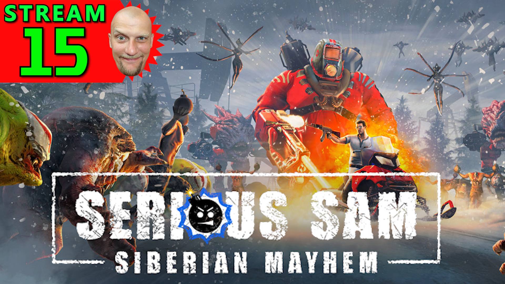 💽15🍀Serious Sam 4🍀Первое Прохождение - Стрим [1440]🍀Hard-Режим🍀СЕВЕРНЫЕ СТРАДАНИЯ🍀