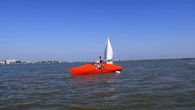 Sea trial in UK. Burnham on Crouch. May 2018.