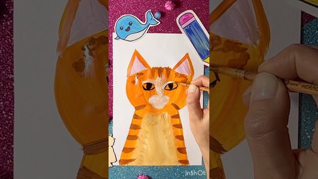 УЧЁНЫЙ🐱КОТ/Рисуем красками