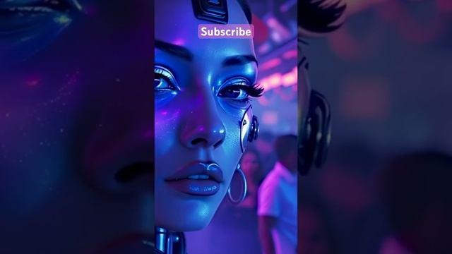 Neon girls cyberpunk