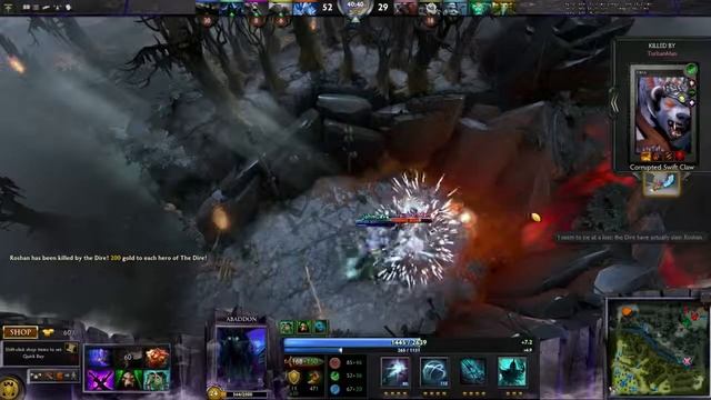 Dota 2 - Ursa tries, Ursa dies.