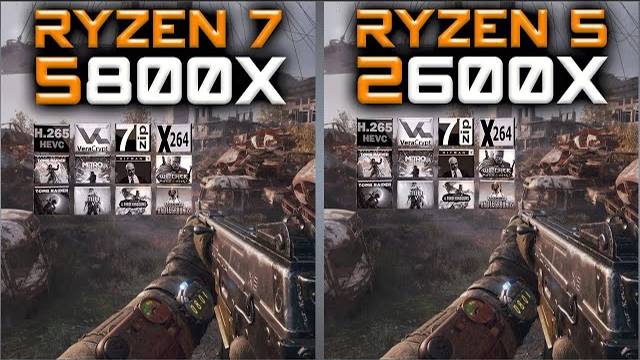 Ryzen 7 5800X vs Ryzen 5 2600X Benchmarks – 15 Tests 🔥