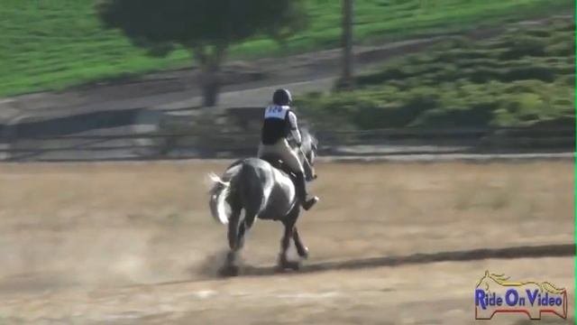 120XC Lisa Sabo Training Horse Cross Country At Twin Rivers September 2011