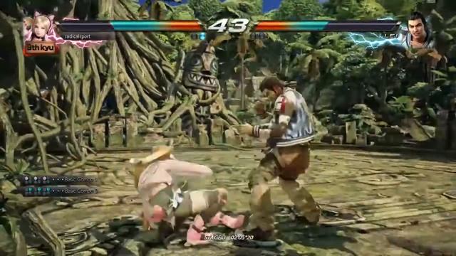 Tekken 7 Rematch Edition Lucky Chloe Arcade Mode Playthrough broadcast gameplay November 2020