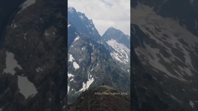 Домбай-Ульген, Карачаево-Черкесия🏔🐃https://t.me/vzgliani_blog #travel #nature #природа #shorts #ви