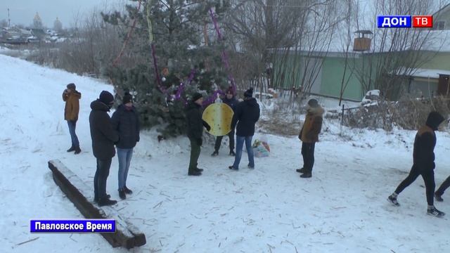 Предновогодний субботник на Тамбовком озере 2016. г. Павловск Воронежской обл.