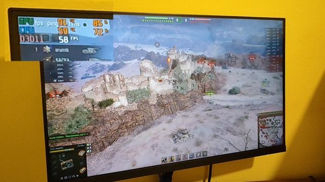 i3 3220 + GTX 560 Test Game (Мир Танков)