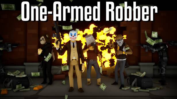 пэйдэй на минималках (one armed robber)