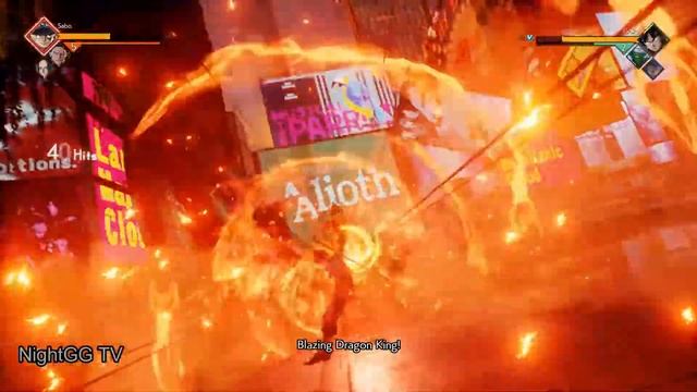 Jump Force Sabo vs Piccolo