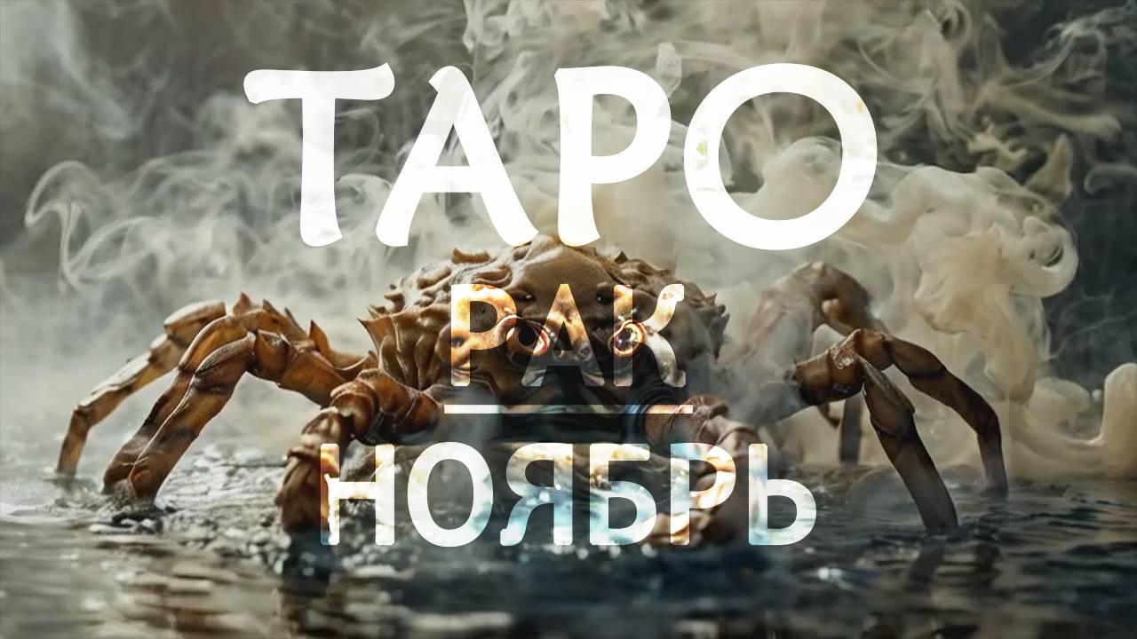 РАКИ - ТАРО ПРОГНОЗ на НОЯБРЬ 2024 года