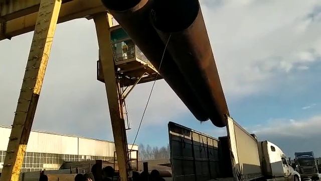 Отгрузка электросварной трубы 820