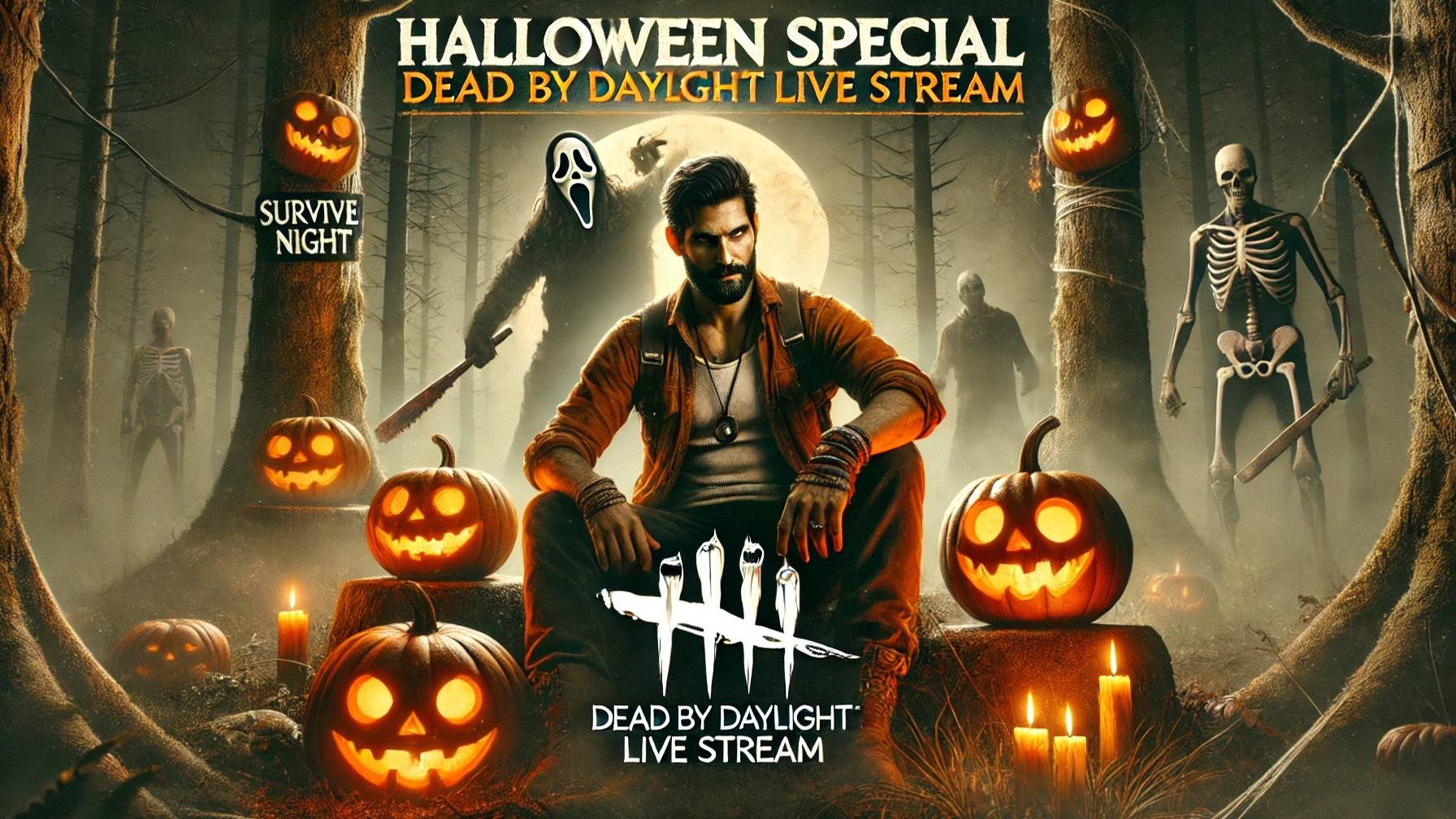 👻Хэллоуин в Dead by Daylight: Ночь ужасов с Феликсом Рихтером!🎃