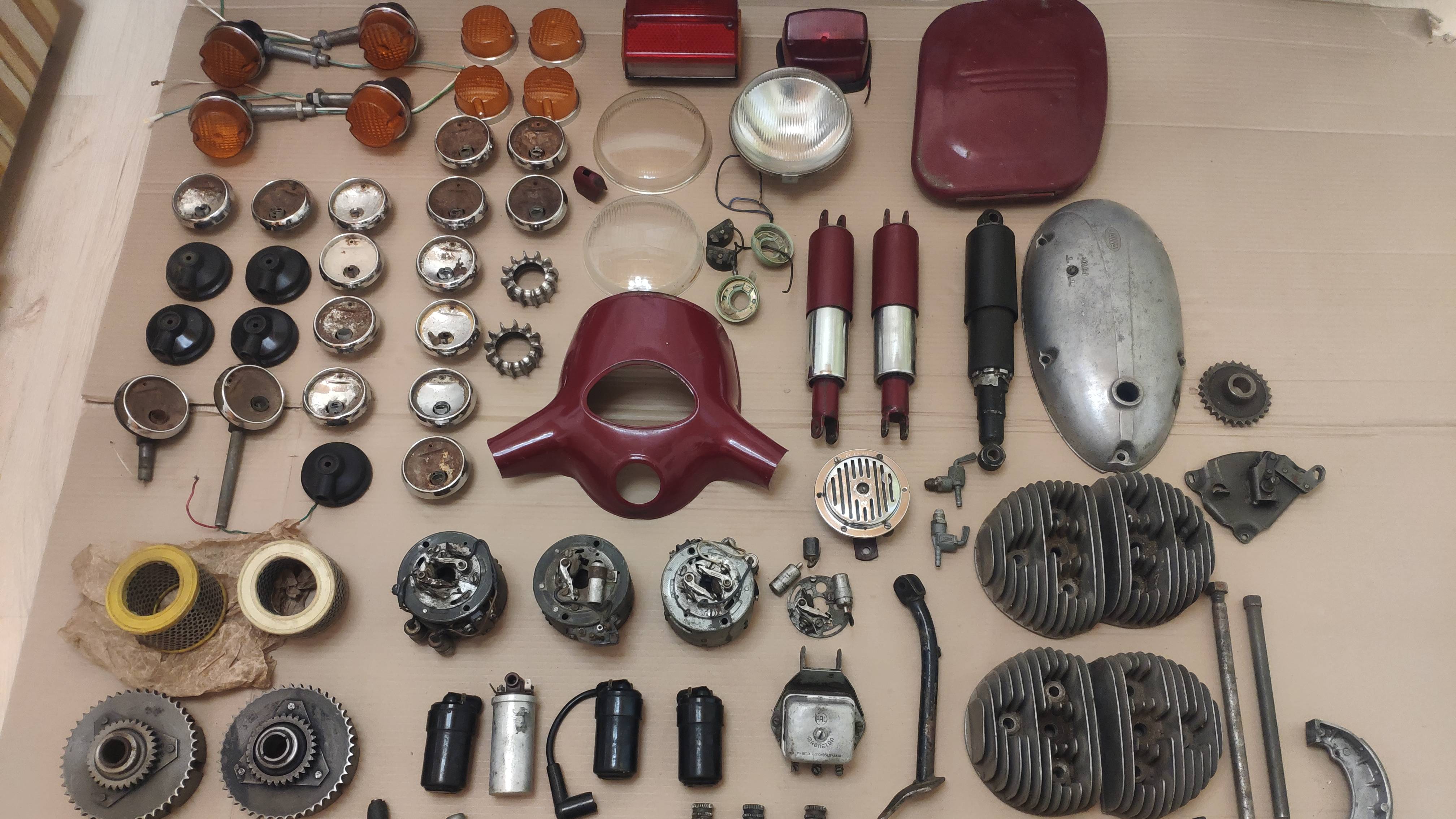 Запчасти для мотоциклов ЯВА