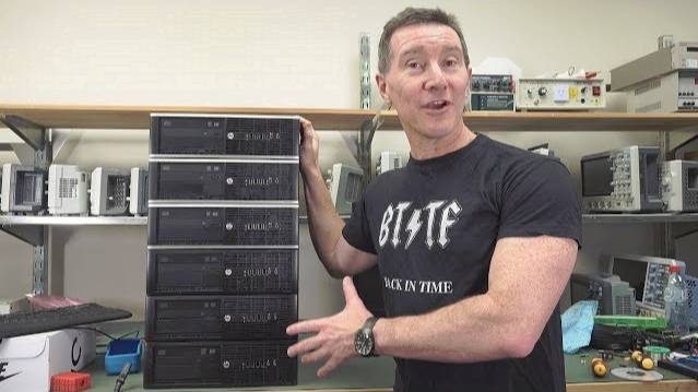 EEVblog #1212 - Dumpster Diving PC Motherlode!