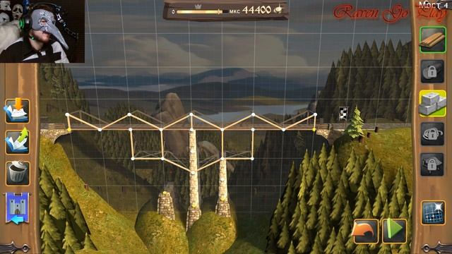 Жёсткий Мост Bridge Constructor Medieval . 2 Серия