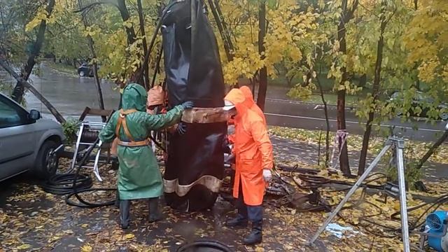 2200 в трубе