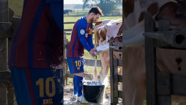Messi the farmer hahaha
