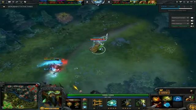 dota 2 Furion VS Bara LOL