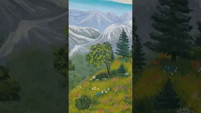 #Рисунок#Рисую#самоучкахудожник#гуашь#акрил#карандаш#портрет Просторы